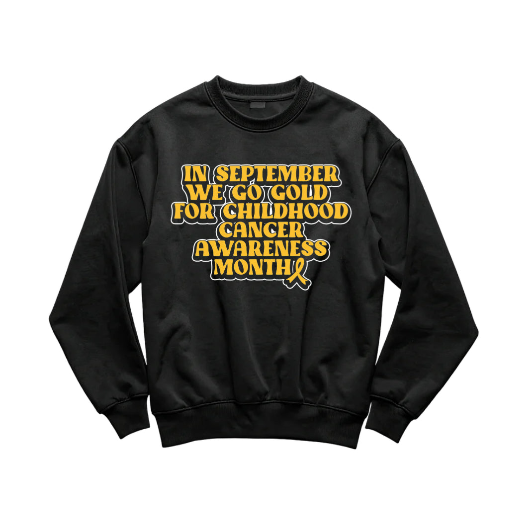 We Go Gold - Crewneck Sweater