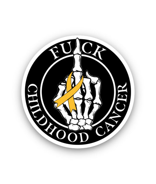 F*ck Childhood Cancer - Sticker