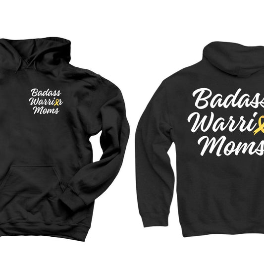 Badass Warrior Mom Pullover Hoodie - Unisex