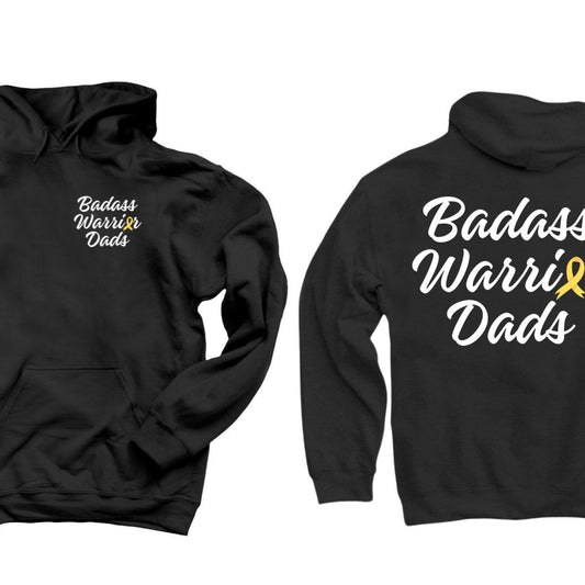 Badass Warrior Dad Pullover Hoodie - Unisex